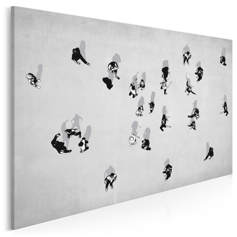 Hyde Park - nowoczesny obraz na płótnie - 120x80 cm