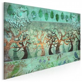 Irlandzka saga - nowoczesny obraz na płótnie - 120x80 cm