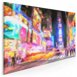 Wszystkie kolory Nowego Jorku - nowoczesny obraz na płótnie - 120x80 cm