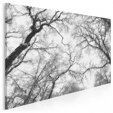 Eleganckie ujęcie natury - nowoczesny obraz do salonu - 120x80 cm