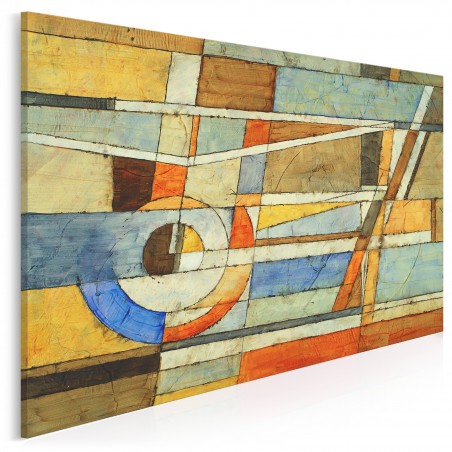 Koniec rzeczywistości - nowoczesny obraz na płótnie - 120x80 cm