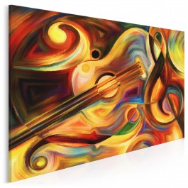 Rytm - nowoczesny obraz na płótnie - 120x80 cm Rytm - nowoczesny obraz na płótnie - 120x80 cm