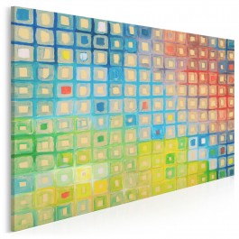 Patrząc pod słońce - nowoczesny obraz na płótnie - 120x80 cm