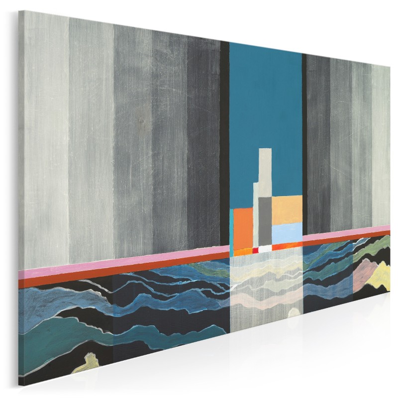Latarnia morska - nowoczesny obraz na płótnie - 120x80 cm