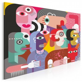 Opera mydlana - nowoczesny obraz na płótnie - 120x80 cm