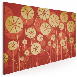 Parasolki - nowoczesny obraz na płótnie - 120x80 cm Parasolki - nowoczesny obraz na płótnie - 120x80 cm