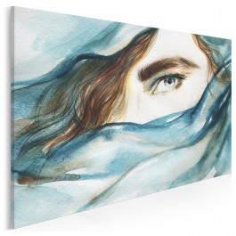 Portret Kalliope - nowoczesny obraz na płótnie - 120x80 cm
