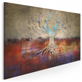 Korzenie romantyzmu - nowoczesny obraz na płótnie - 120x80 cm