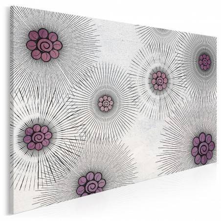 Promienie nadziei - nowoczesny obraz na płótnie - 120x80 cm