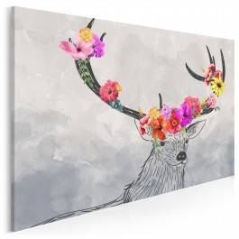 Wiła wianki - nowoczesny obraz na płótnie - 120x80 cm Wiła wianki - nowoczesny obraz na płótnie - 120x80 cm