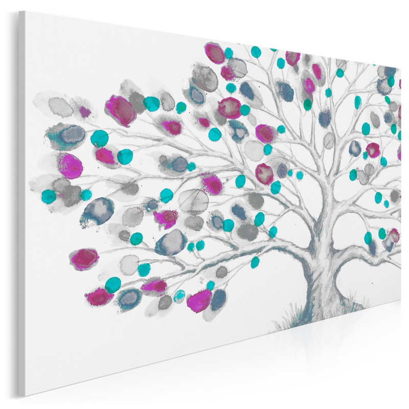 Drzewo życia - nowoczesny obraz do salonu - 120x80 cm