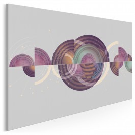 W kołowrotku myśli - nowoczesny obraz na płótnie - 120x80 cm W kołowrotku myśli - nowoczesny obraz na płótnie - 120x80 cm