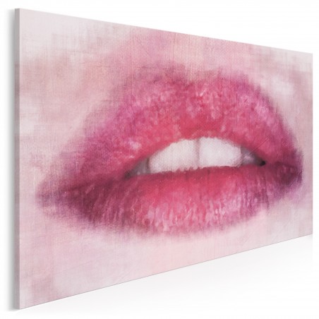 Czułość słów - nowoczesny obraz na płótnie - 120x80 cm