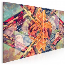 Wzór szlachetności - nowoczesny obraz na płótnie - 120x80 cm Wzór szlachetności - nowoczesny obraz na płótnie - 120x80 cm
