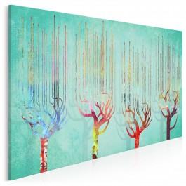 Królewski kwartet - nowoczesny obraz na płótnie - 120x80 cm