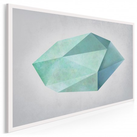 Nieoszlifowany diament - nowoczesny obraz na płótnie - 120x80 cm