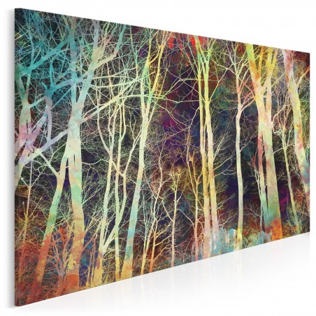 Arkana nocy - nowoczesny obraz na płótnie - 120x80 cm