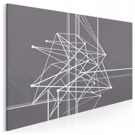 Trajektoria losu - nowoczesny obraz na płótnie - 120x80 cm Trajektoria losu - nowoczesny obraz na płótnie - 120x80 cm