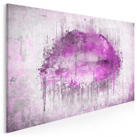 Słodycz słów - nowoczesny obraz na płótnie - 120x80 cm
