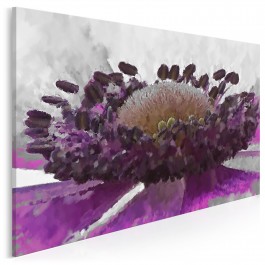 Wytworna purpura - nowoczesny obraz na płótnie - 120x80 cm