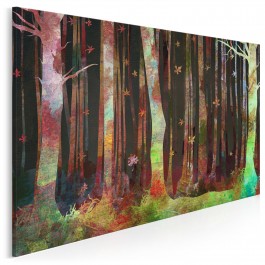 Almanach przyrody - nowoczesny obraz do sypialni - 120x80 cm