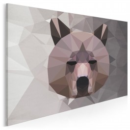 Nie chce mi się - nowoczesny obraz do sypialni - 120x80 cm