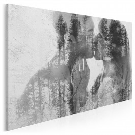 Siła jedności - nowoczesny obraz na płótnie - 120x80 cm Siła jedności - nowoczesny obraz na płótnie - 120x80 cm