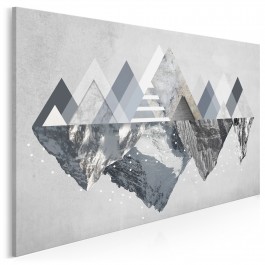 Piękno gór - nowoczesny obraz na płótnie - 120x80 cm