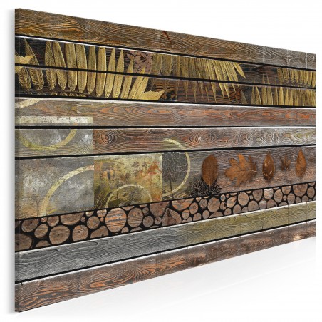 Nostalgiczna sonata - nowoczesny obraz do salonu - 120x80 cm