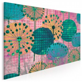 Eufloria barw - nowoczesny obraz na płótnie - 120x80 cm