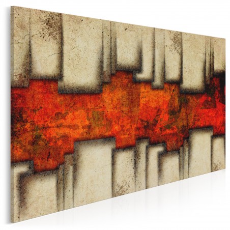 Panta rhei - nowoczesny obraz na płótnie - 120x80 cm