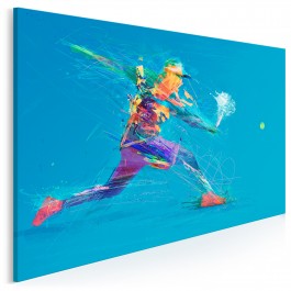 Gem set mecz - nowoczesny obraz na płótnie - 120x80 cm