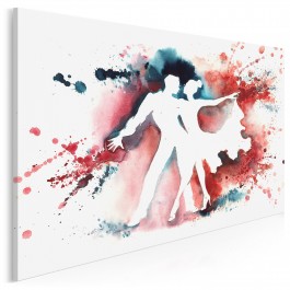 W rytmie flamenco - nowoczesny obraz na płótnie - 120x80 cm