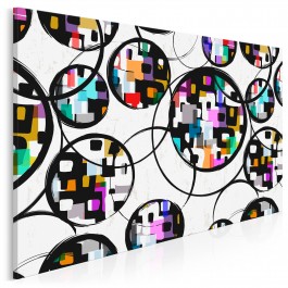 Setki miraży - nowoczesny obraz do sypialni - 120x80 cm