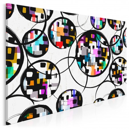 Setki miraży - nowoczesny obraz do sypialni - 120x80 cm