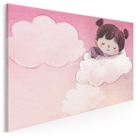 Ach śpij kochanie - nowoczesny obraz na płótnie - 120x80 cm