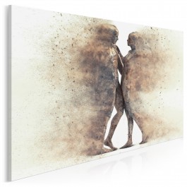 Metafizyka miłości - nowoczesny obraz na płótnie - 120x80 cm