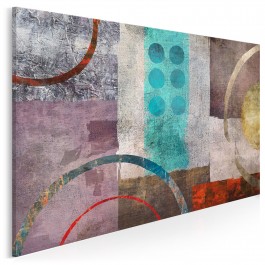 Dzisiaj jutro zawsze - nowoczesny obraz na płótnie - 120x80 cm