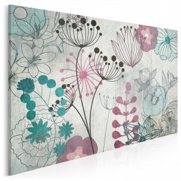 Powiew wiosny - nowoczesny obraz na płótnie - 120x80 cm