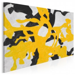 Dysonans - nowoczesny obraz na płótnie - 120x80 cm Dysonans - nowoczesny obraz na płótnie - 120x80 cm