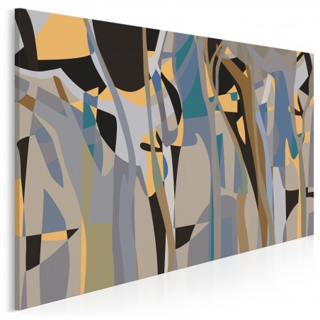 Lustro duszy - nowoczesny obraz do salonu - 120x80 cm