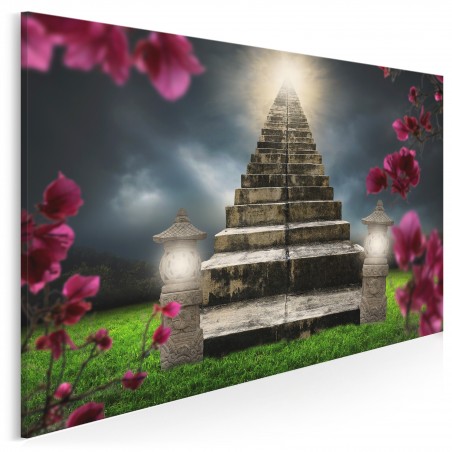 Sacrum - nowoczesny obraz na płótnie - 120x80 cm