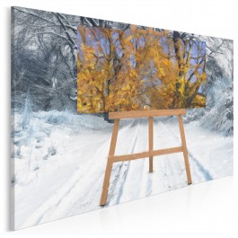 Incepcja - nowoczesny obraz na płótnie - 120x80 cm