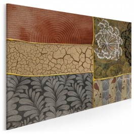 Elegancki patchwork - nowoczesny obraz na płótnie - 120x80 cm Elegancki patchwork - nowoczesny obraz na płótnie - 120x80 cm