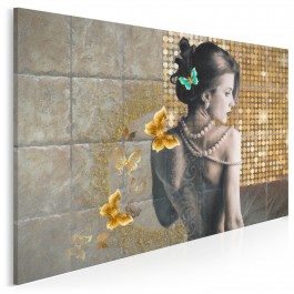 Gorączka sobotniej nocy - nowoczesny obraz na płótnie - 120x80 cm Gorączka sobotniej nocy - nowoczesny obraz na płótnie - 120x80 cm