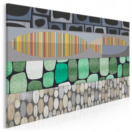 Iskra radości - nowoczesny obraz na płótnie - 120x80 cm