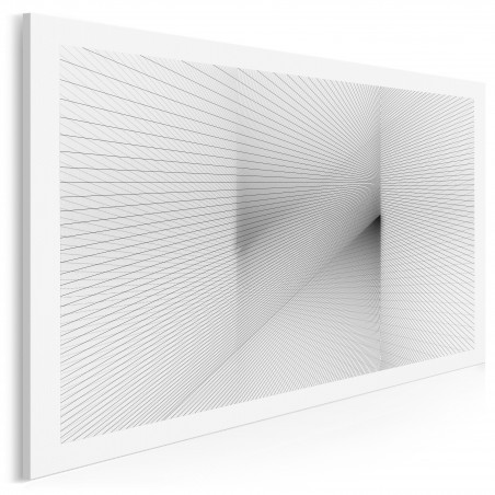 Zbieżność znaczeń - nowoczesny obraz na płótnie - 120x80 cm
