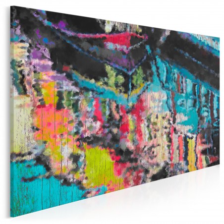 Aura transcendencji - nowoczesny obraz na płótnie - 120x80 cm