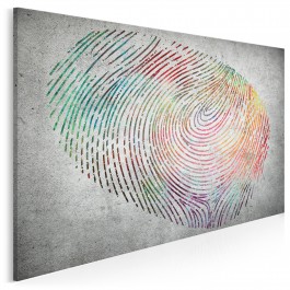 Współrzędne tożsamości - nowoczesny obraz na płótnie - 120x80 cm Współrzędne tożsamości - nowoczesny obraz na płótnie - 120x80 cm