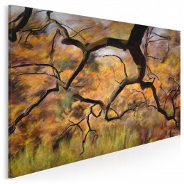 Zakątek marzycieli - nowoczesny obraz na płótnie - 120x80 cm